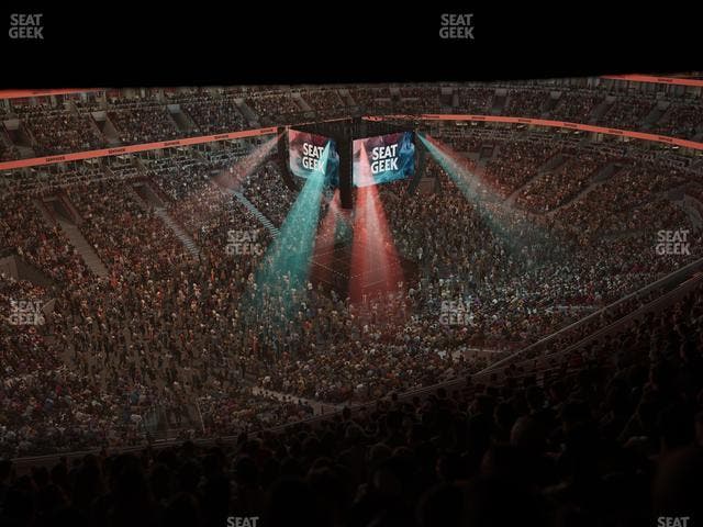 United Center - Section 321 Seat View United Center - Section 321 Seat View