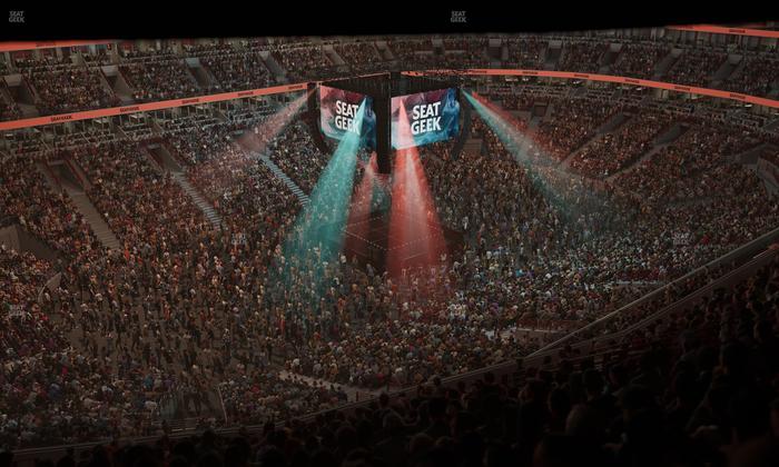 United Center - Section 321 Seat View