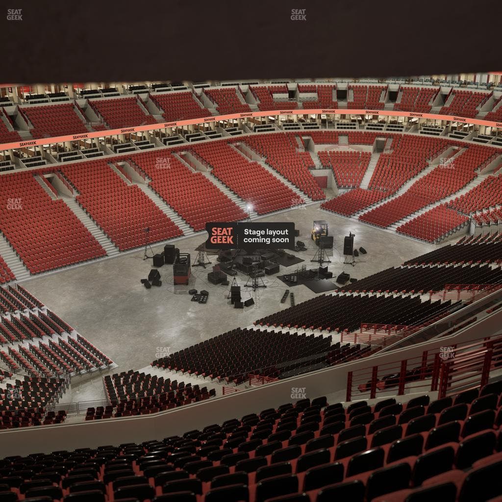 United Center - Section 321 Seat View