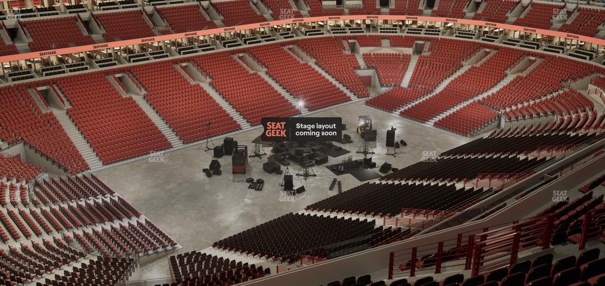 United Center - Section 321 Seat View