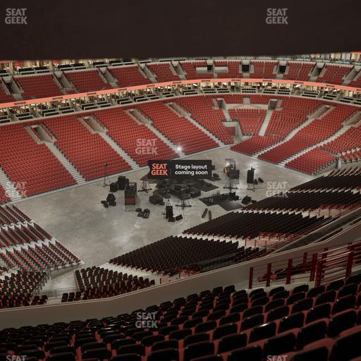 United Center - Section 321 Seat View