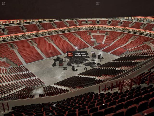 United Center - Section 321 Seat View United Center - Section 321 Seat View