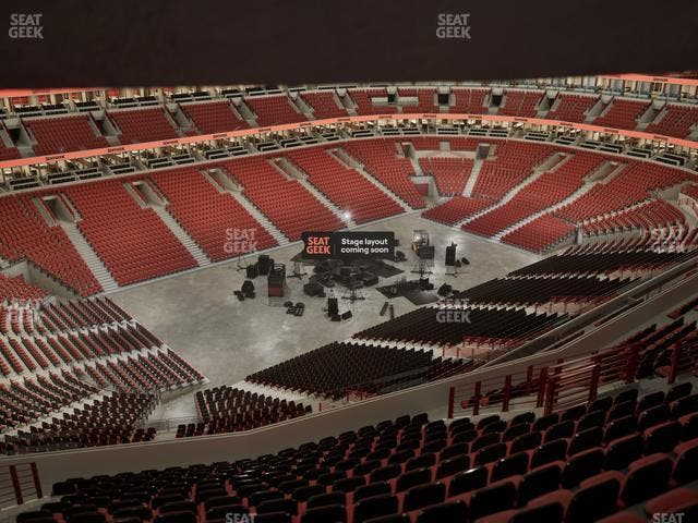United Center - Section 321 Seat View