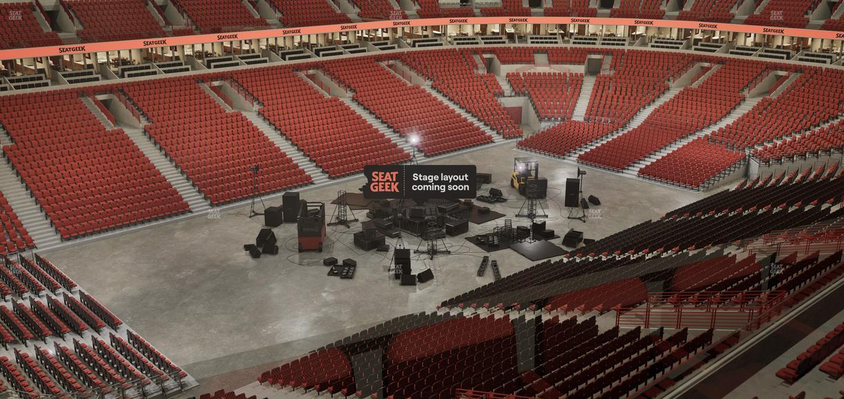 United Center - Section 321 Seat View