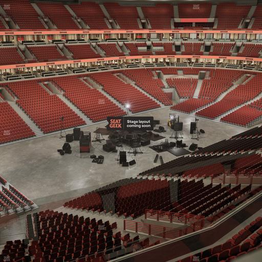 United Center - Section 321 Seat View