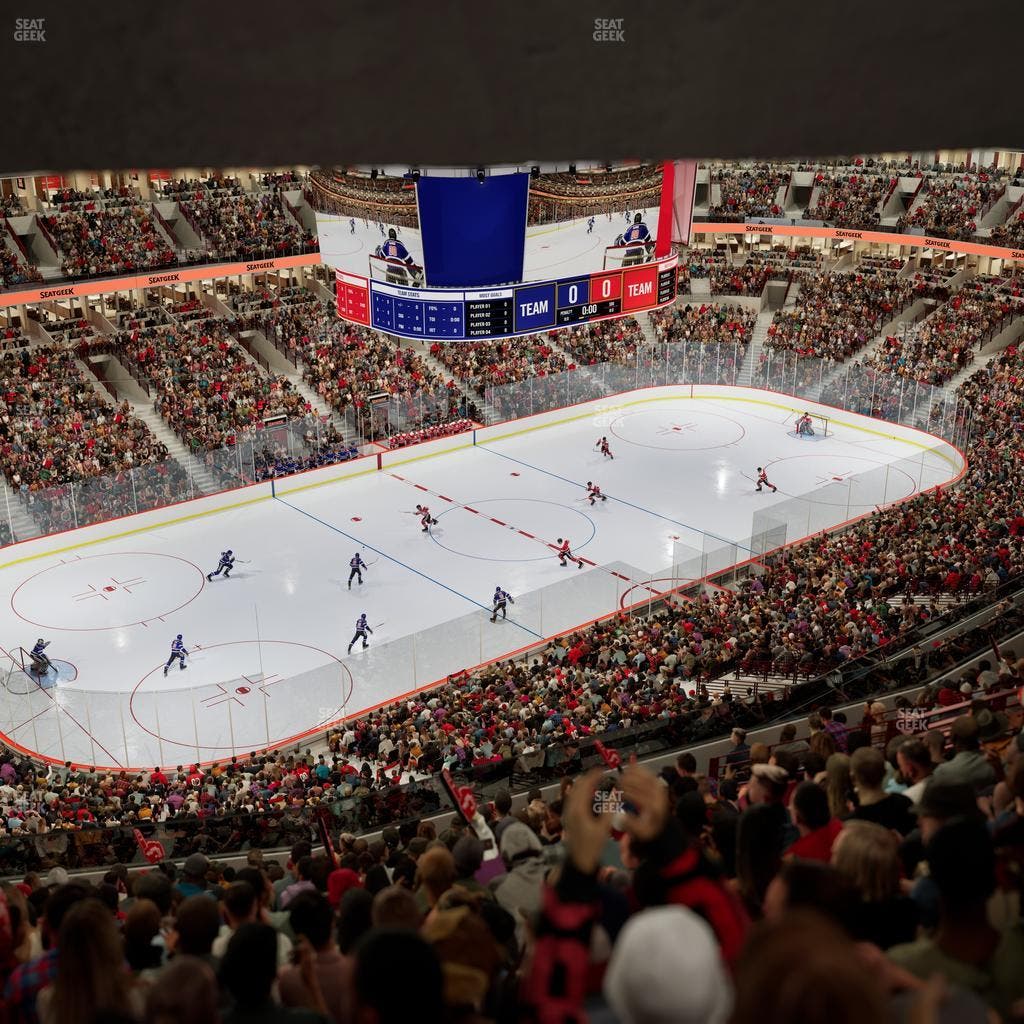 United Center - Section 321 Seat View