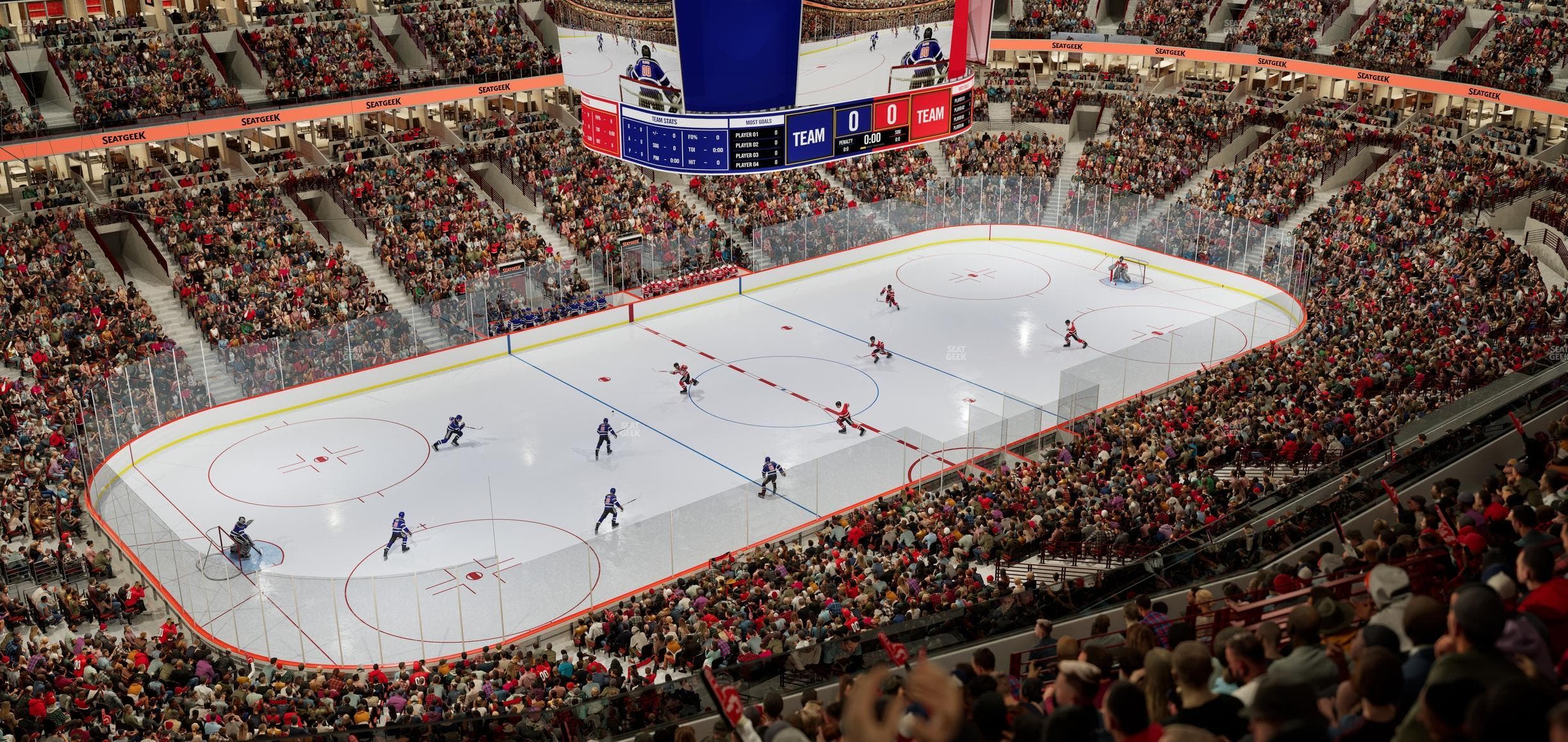 United Center - Section 321 Seat View