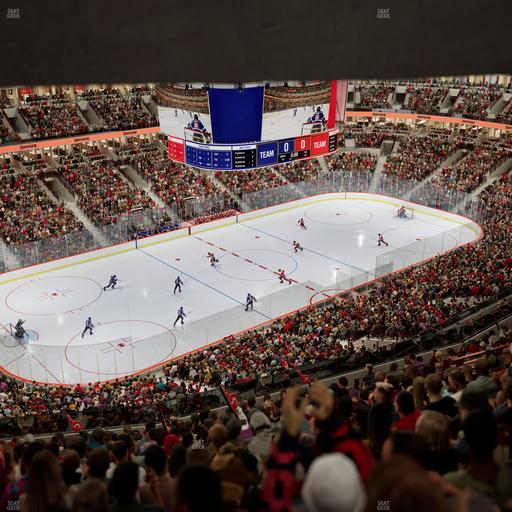 United Center - Section 321 Seat View