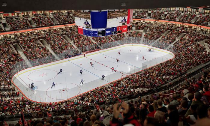 United Center - Section 321 Seat View