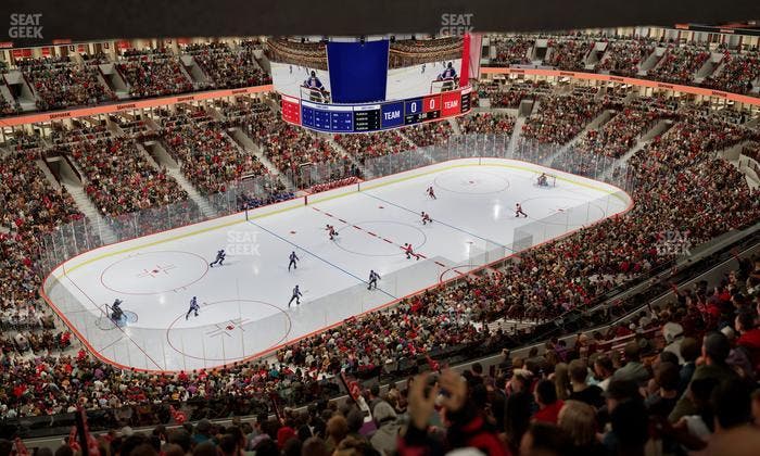 United Center - Section 321 Seat View