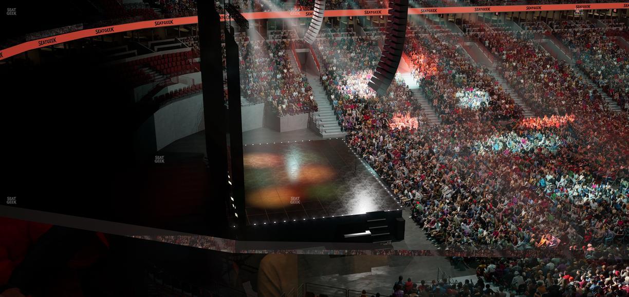 United Center - Section 321 Seat View