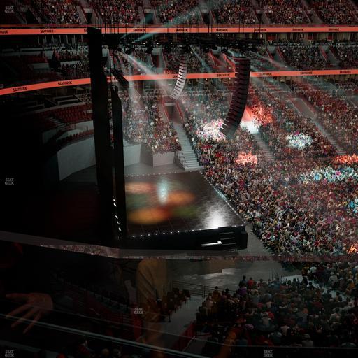 United Center - Section 321 Seat View