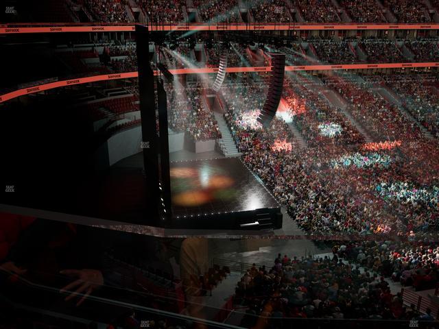 United Center - Section 321 Seat View