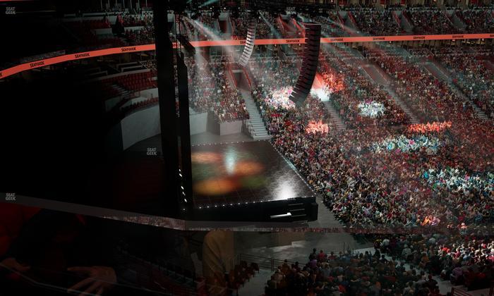 United Center - Section 321 Seat View