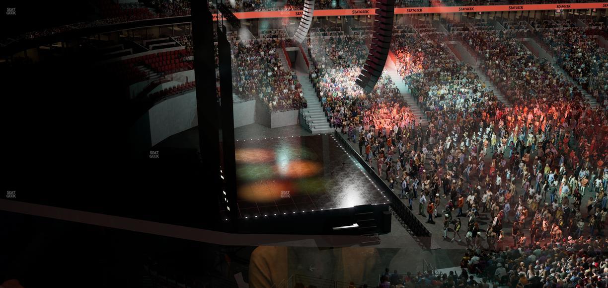 United Center - Section 321 Seat View