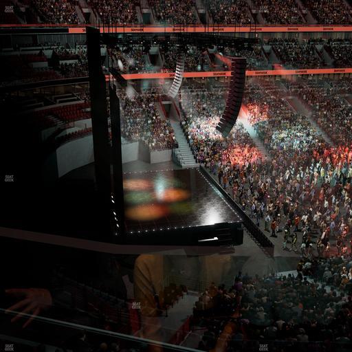 United Center - Section 321 Seat View