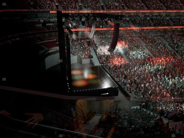United Center - Section 321 Seat View United Center - Section 321 Seat View