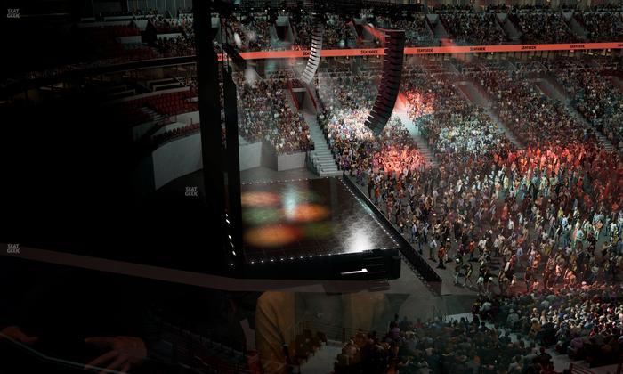 United Center - Section 321 Seat View