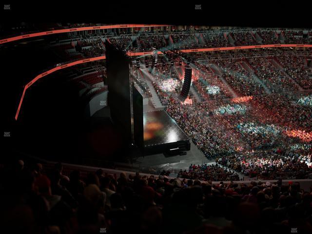 United Center - Section 321 Seat View United Center - Section 321 Seat View