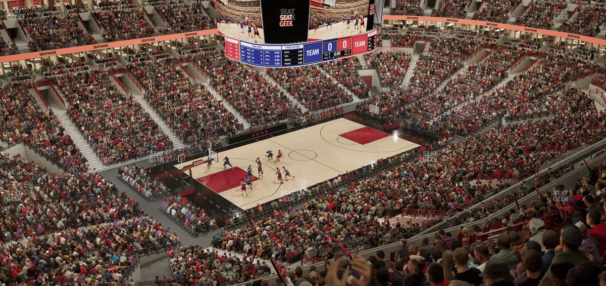 United Center - Section 321 Seat View