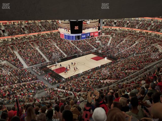 United Center - Section 321 Seat View United Center - Section 321 Seat View