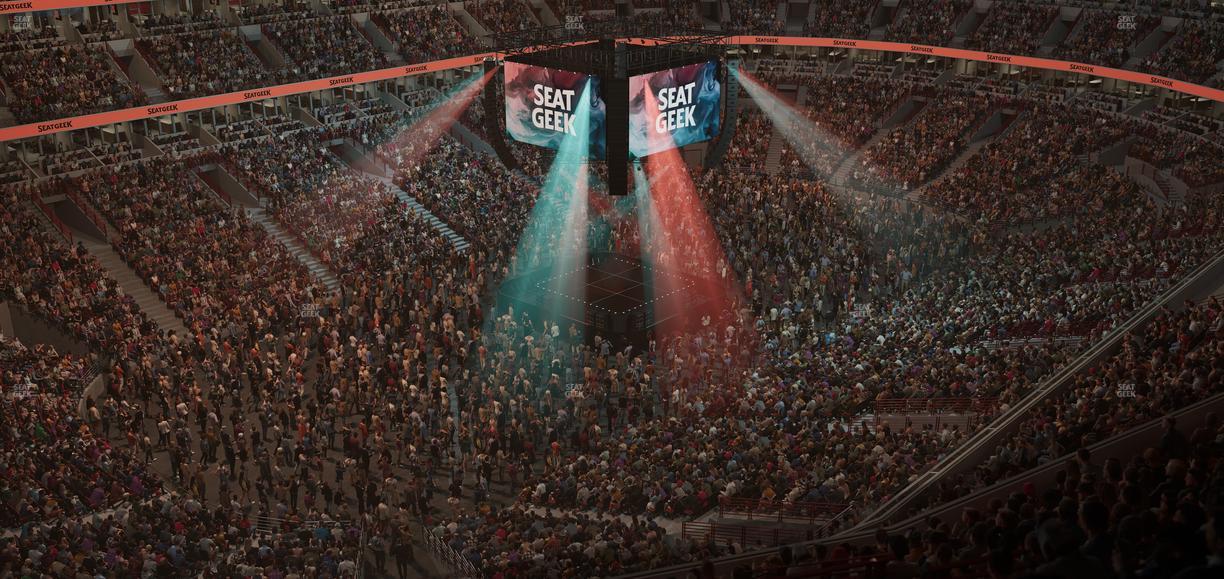 United Center - Section 322 A Seat View