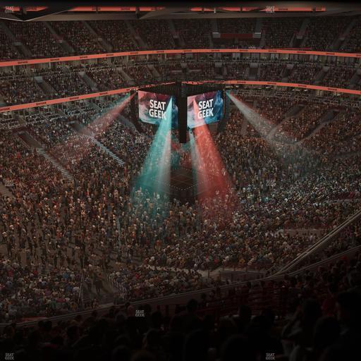 United Center - Section 322 A Seat View