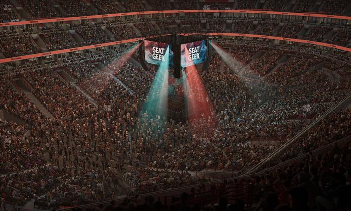 United Center - Section 322 A Seat View