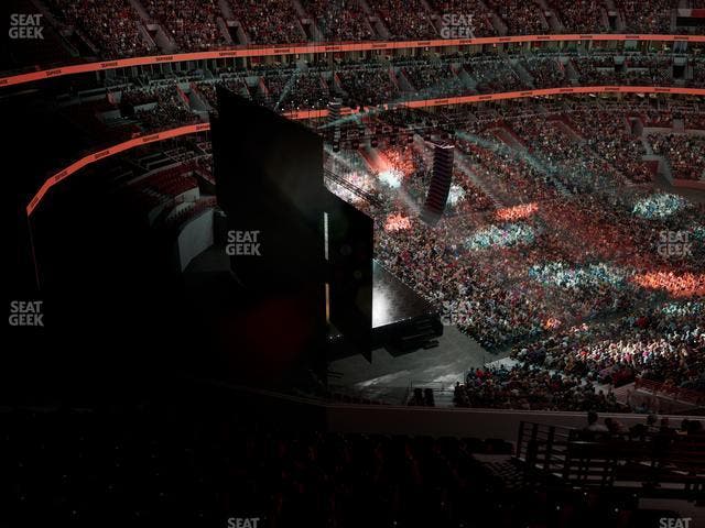 United Center - Section 322 A Seat View