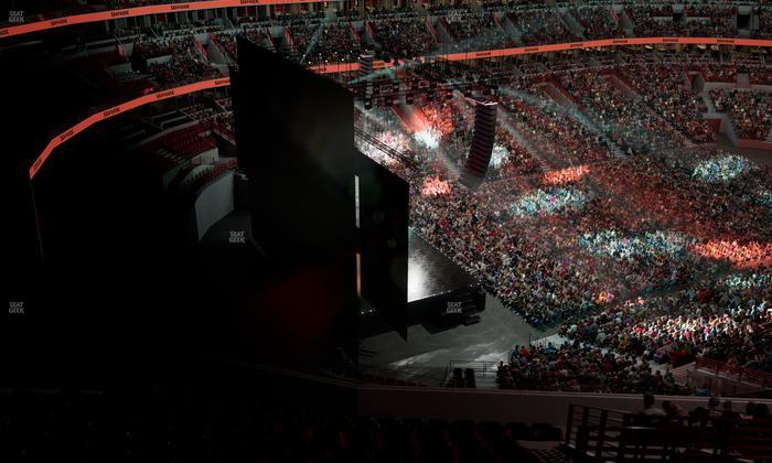 United Center - Section 322 A Seat View