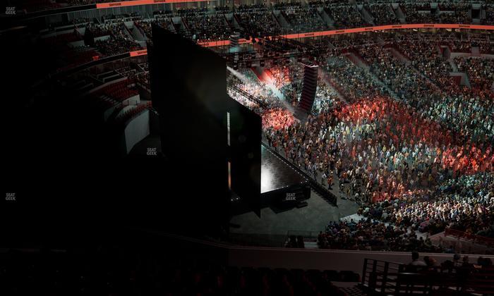 United Center - Section 322 A Seat View