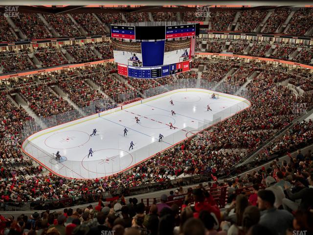 United Center - Section 322 A Seat View