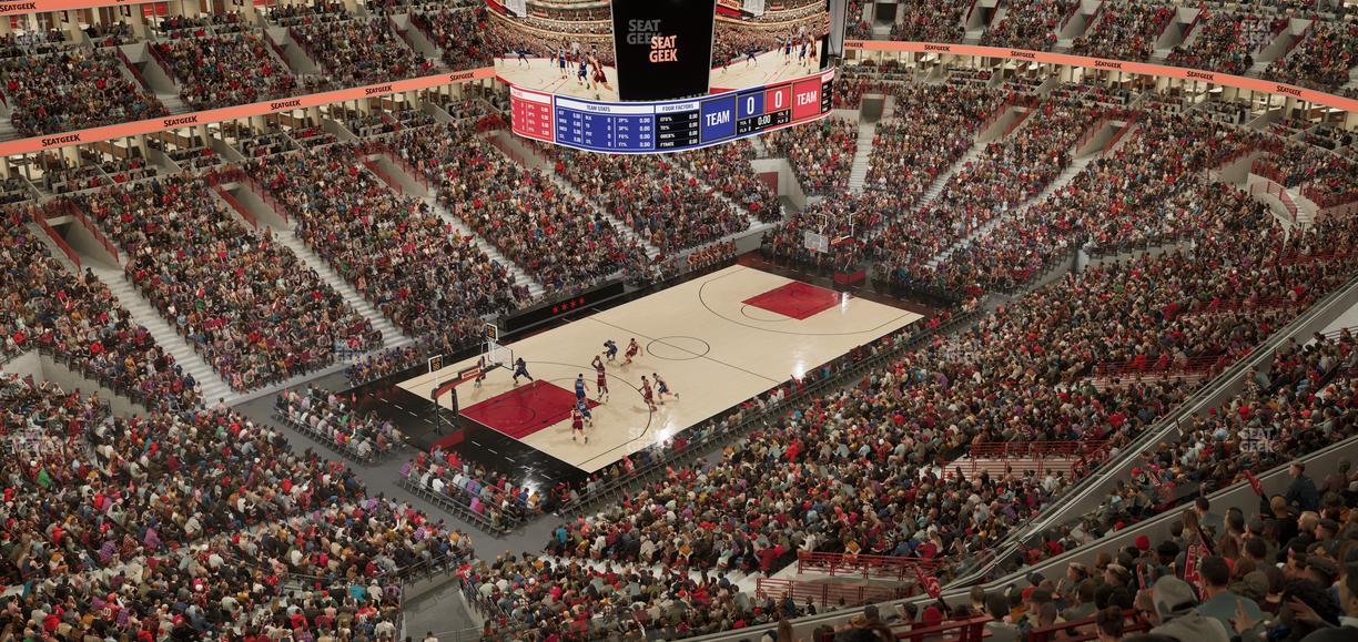 United Center - Section 322 A Seat View