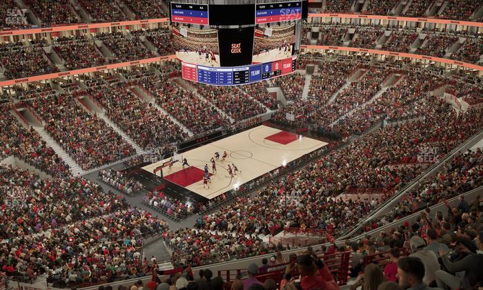 United Center - Section 322 A Seat View