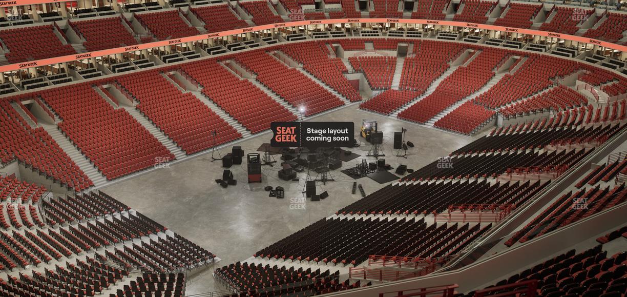 United Center - Section 322 A Seat View