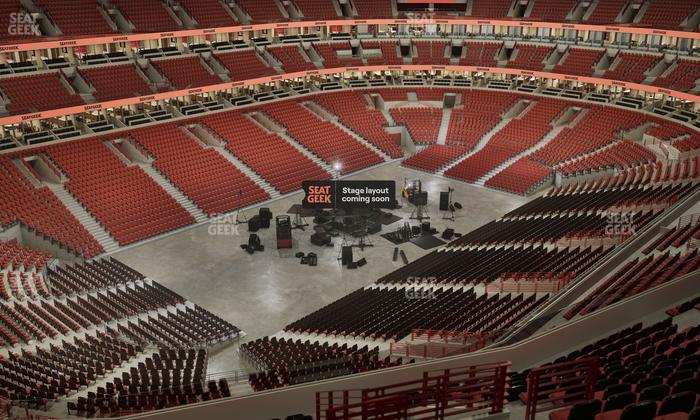 United Center - Section 322 A Seat View