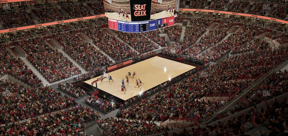 United Center - Section 322 A Seat View