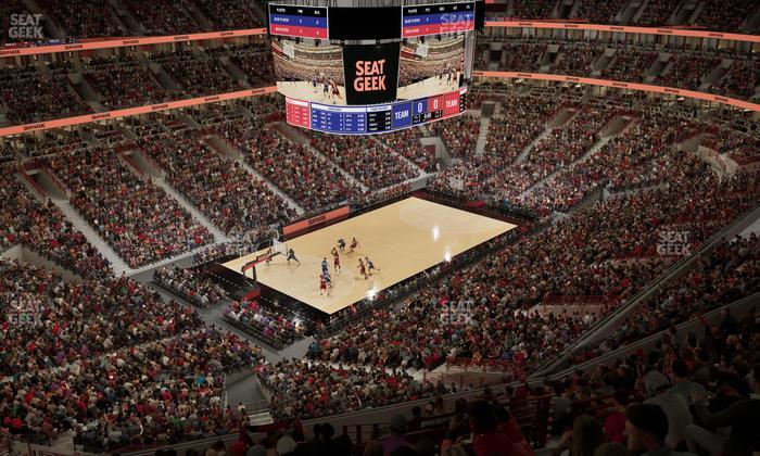 United Center - Section 322 A Seat View