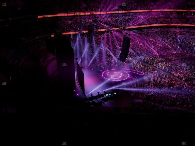 United Center - Section 322 A Seat View
