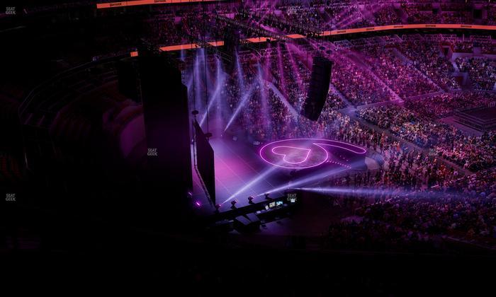 United Center - Section 322 A Seat View