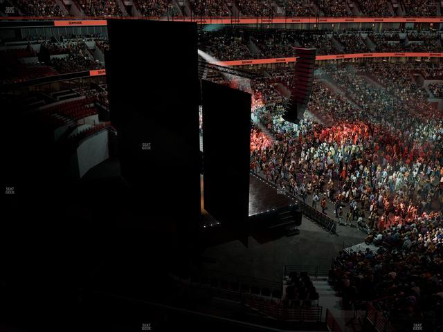 United Center - Section 322 Seat View United Center - Section 322 Seat View