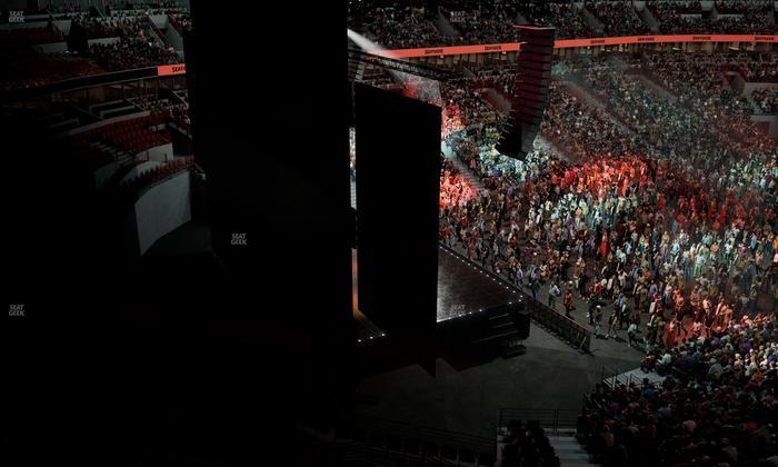 United Center - Section 322 Seat View