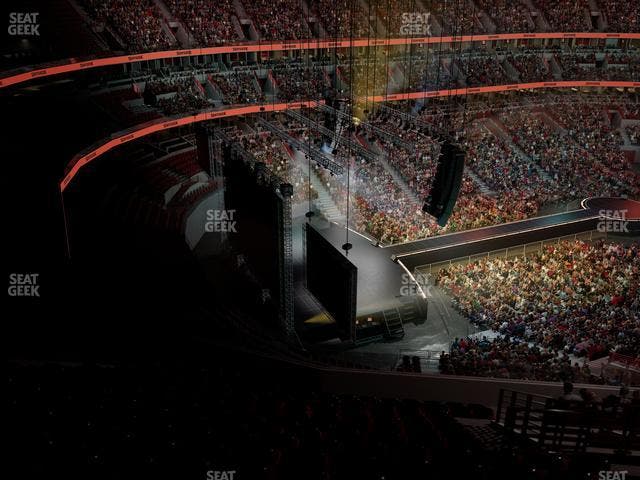 United Center - Section 322 Seat View
