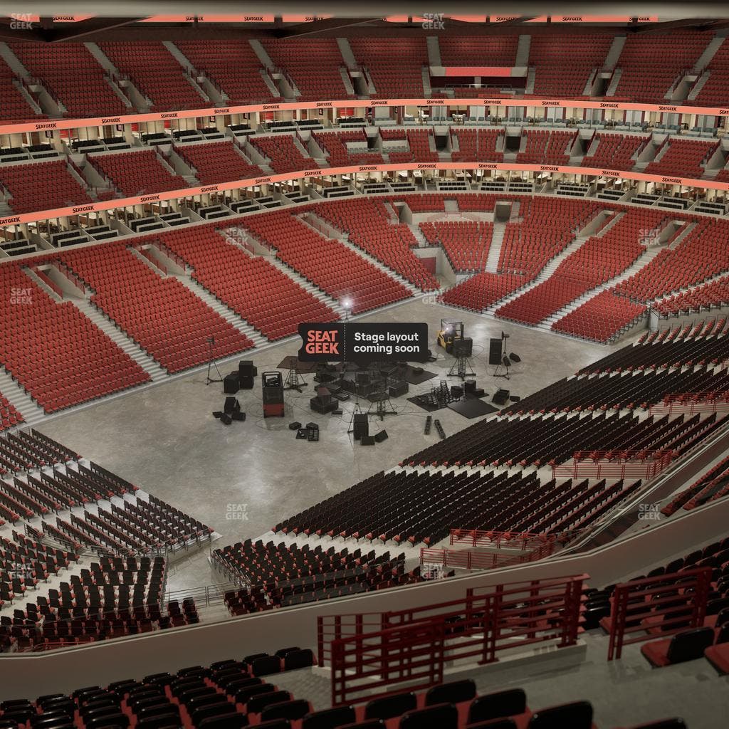 United Center - Section 322 Seat View