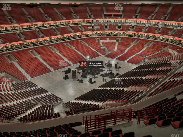 United Center - Section 322 Seat View