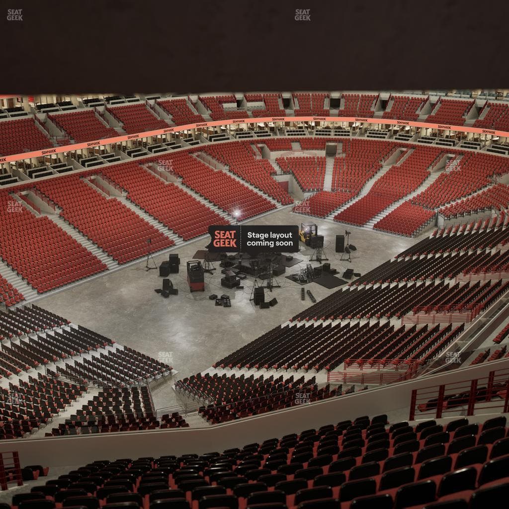 United Center - Section 322 Seat View