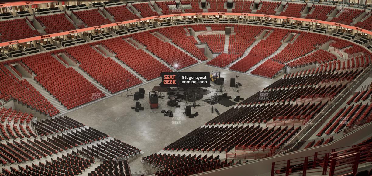 United Center - Section 322 Seat View