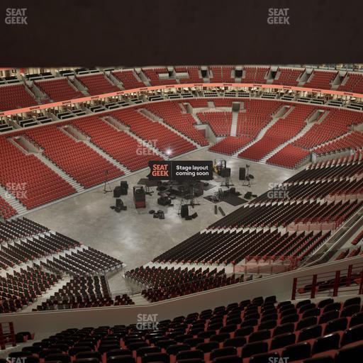 United Center - Section 322 Seat View