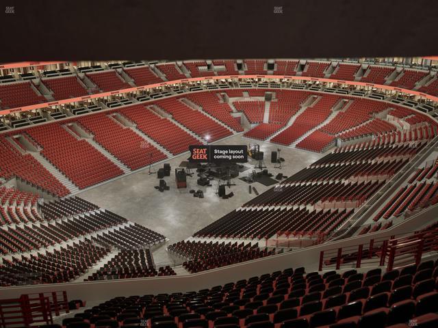 United Center - Section 322 Seat View United Center - Section 322 Seat View