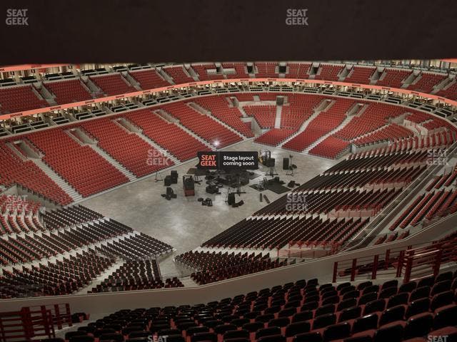 United Center - Section 322 Seat View